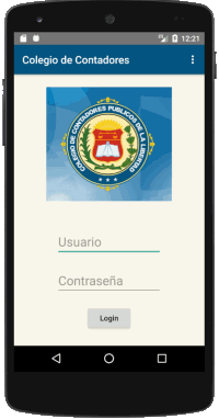 App Android y webapp para el Colegio de Contadores Públicos de La Libertad